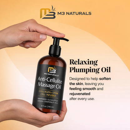 Anti-Cellulite Massage Oil Infused Collagen & Stem Cell