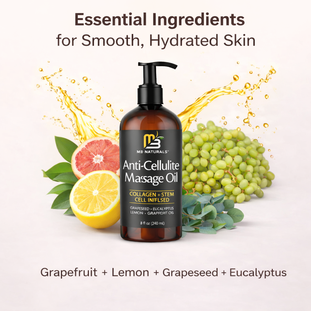 Anti-Cellulite Massage Oil Infused Collagen & Stem Cell